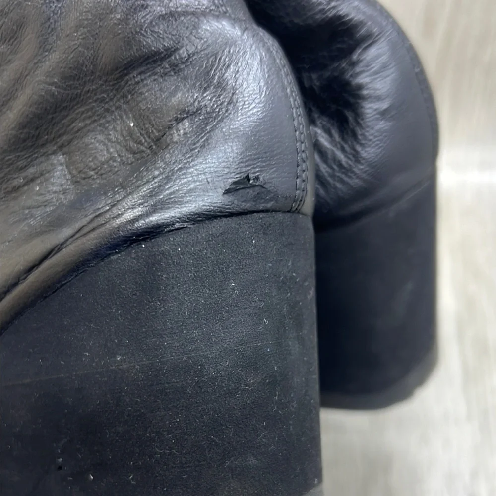 THIERRY RABOTIN wedge ankle boots trenton black